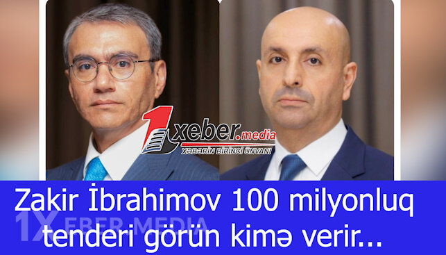 Zakir İbrahimov 100 milyonluq tenderi görün kimə verir...-VİDEO