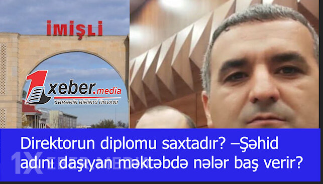 Direktorun diplomu saxtadır? –Şəhid adını daşıyan məktəbdə nələr baş verir?-VİDEO
