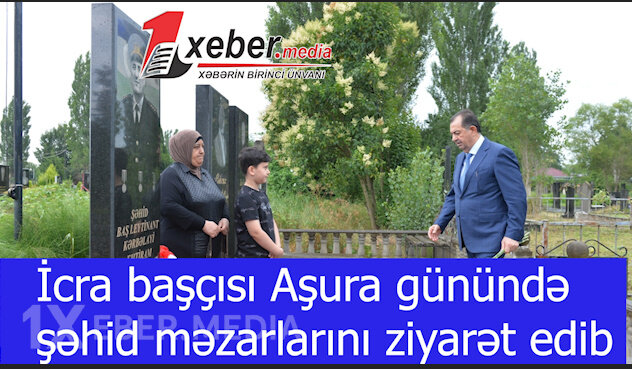 İcra başçısı Aşura günündə şəhid məzarlarını ziyarət edib-VİDEO