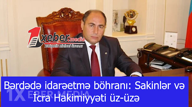 Bərdədə idarəetmə böhranı: Sakinlər və İcra Hakimiyyəti üz-üzə-VİDEO