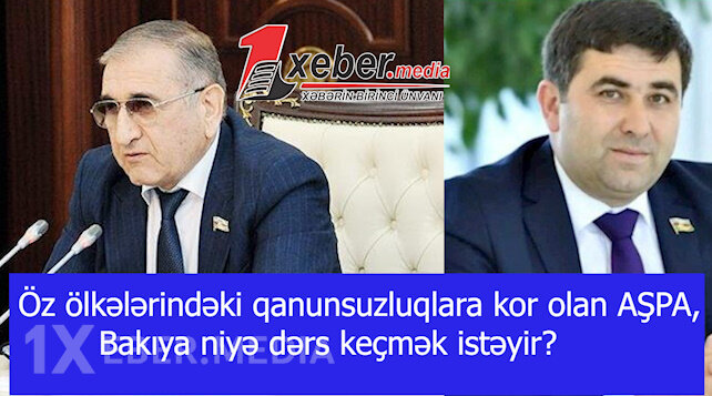 Öz ölkələrindəki qanunsuzluqlara kor olan AŞPA, Bakıya niyə dərs keçmək istəyir? — Deputatlar hər şeyi açdı!-VİDEO