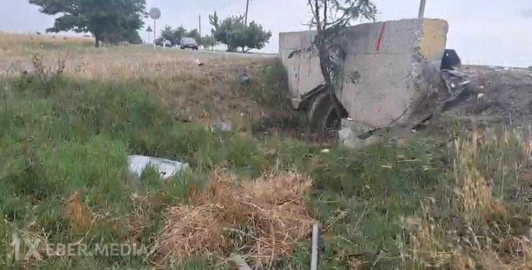 Bərdədə ağır qəza - Hərbçi həlak oldu-Foto-Yenilənib