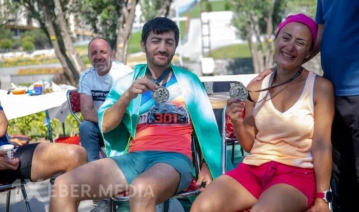 Azərbaycanlı 24 saata 212 km qaçdı - Yeni rekord