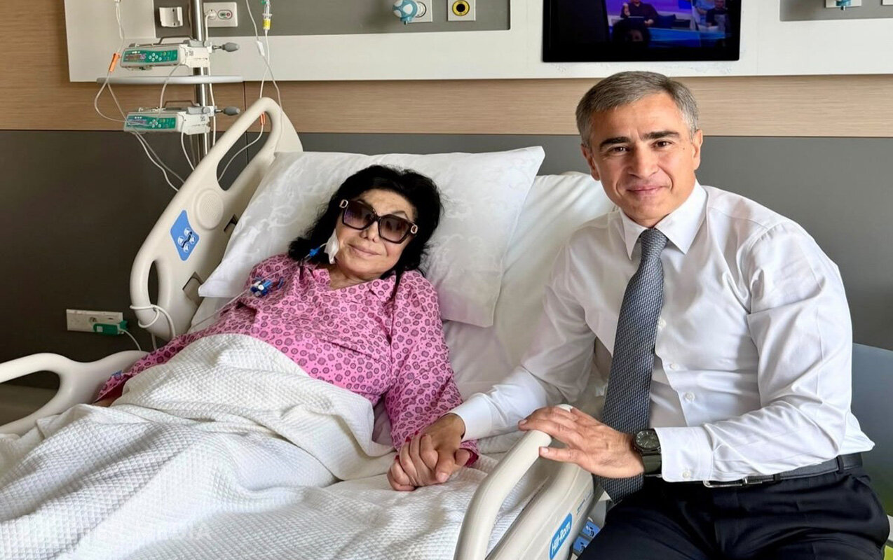 Flora Kərimova xəstəxanaya yerləşdirildi - Müalicəsi Mehriban Əliyeva tərəfindən nəzarətə götürüldü