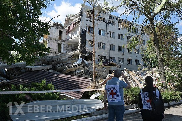 Starobelskdə kollecə endirilən zərbə Qərbin terror aktı kimi qiymətləndirilib