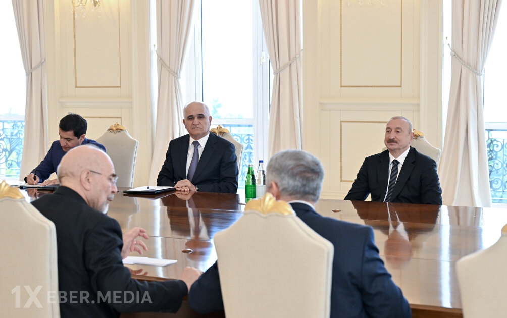 Prezident Qalibafı qəbul etdi