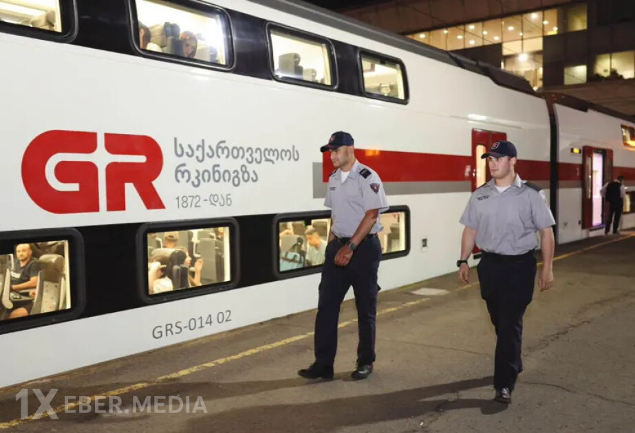 Gürcüstanda dəmir yollarında yeni polis xidməti fəaliyyətə başlayıb