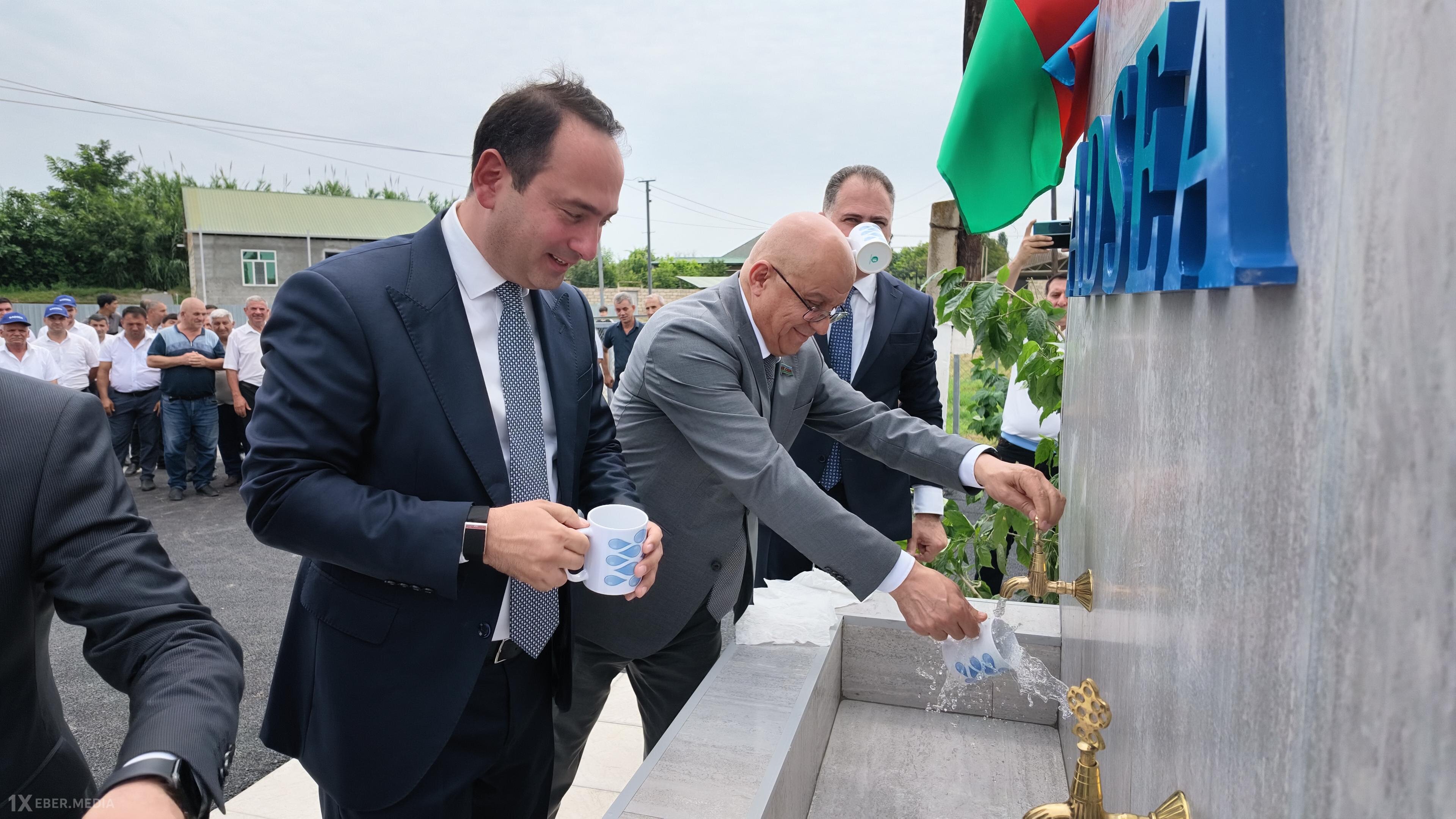 ADSEA daha bir kəndi içməli su ilə təmin etdi - Fotolar