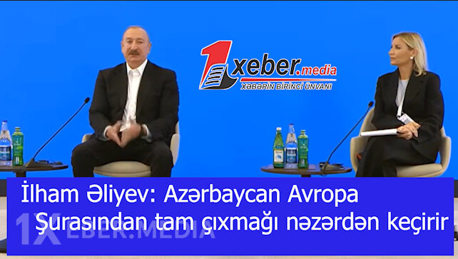 Azərbaycan Avropa Şurasını tərk edir-Prezident açıqladı-VİDEO