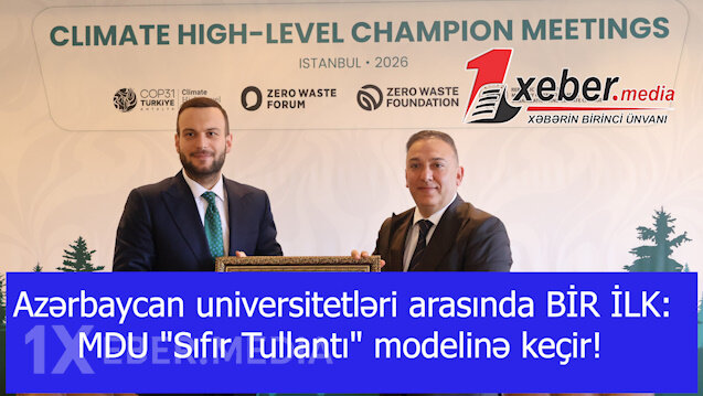 Azərbaycan universitetləri arasında BİR İLK: MDU "Sıfır Tullantı" modelinə keçir!-VİDEO