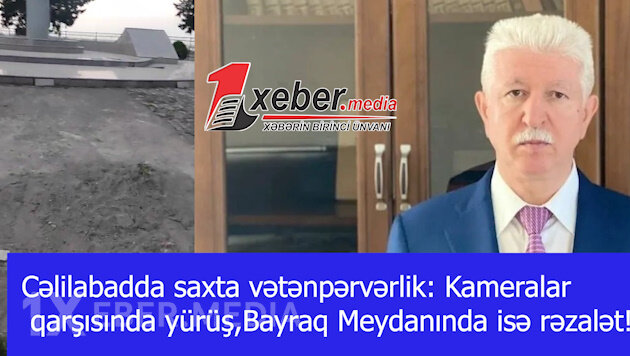 Cəlilabadda saxta vətənpərvərlik: Kameralar qarşısında yürüş,Bayraq Meydanında isə rəzalət!-VİDEO