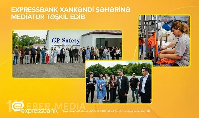 Expressbank Xankəndi şəhərinə mediatur təşkil edib