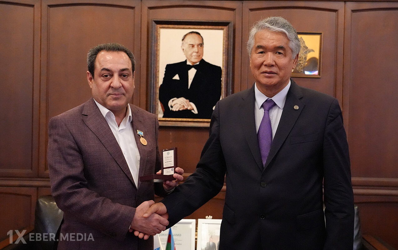 Rafiq Həşimov “TÜKRSOY” medalı ilə təltif edildi - Fotolar