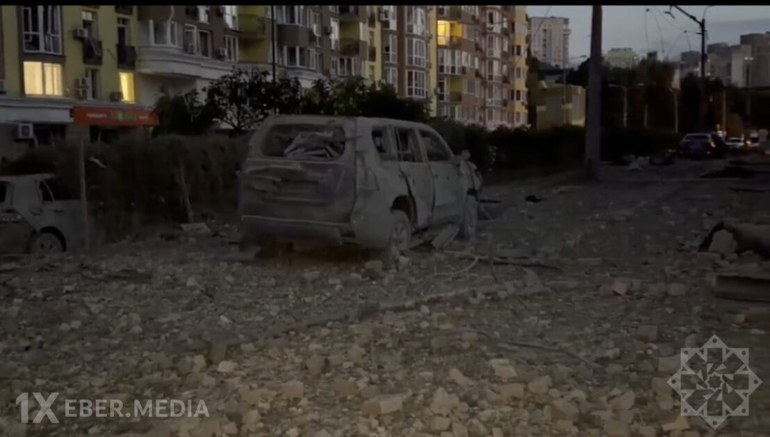 Raket zərbələri nəticəsində Ukraynadakı səfirliyimizə ziyan dəydi - Fotolar - Yenilənib