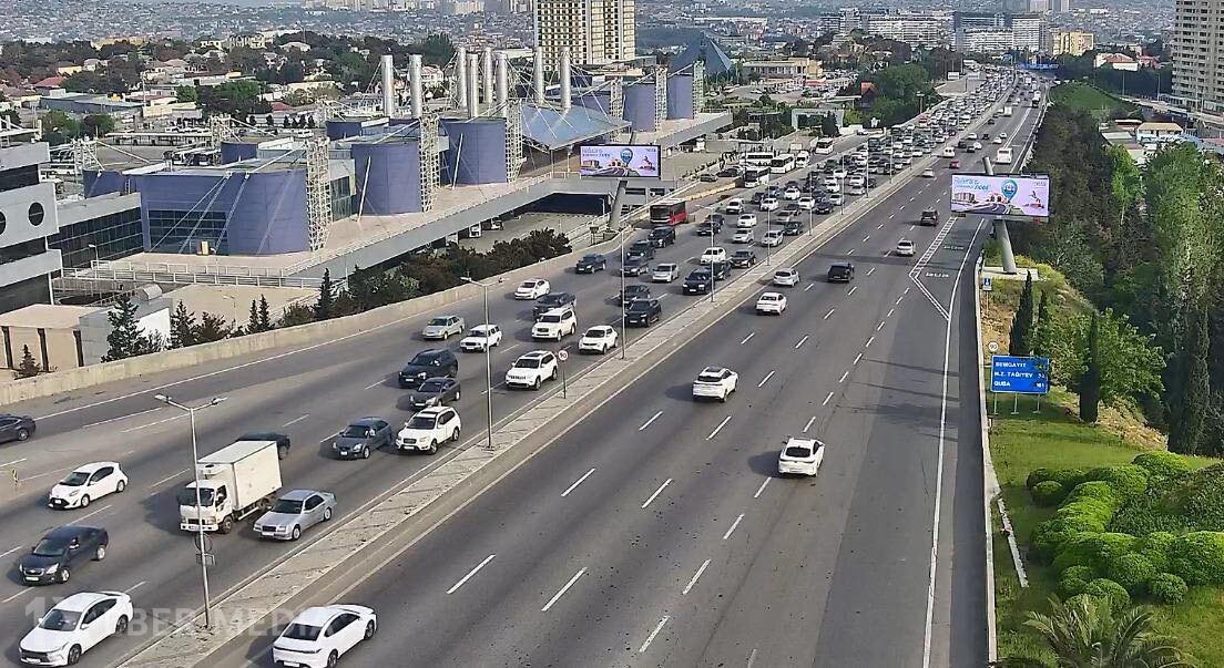 DİQQƏT: Bu yollarda tıxac var - SİYAHI (FOTO)