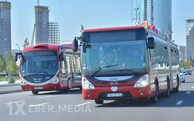 Bakıdakı bu marşrutun hərəkət sxemi müvəqqəti dəyişdirildi