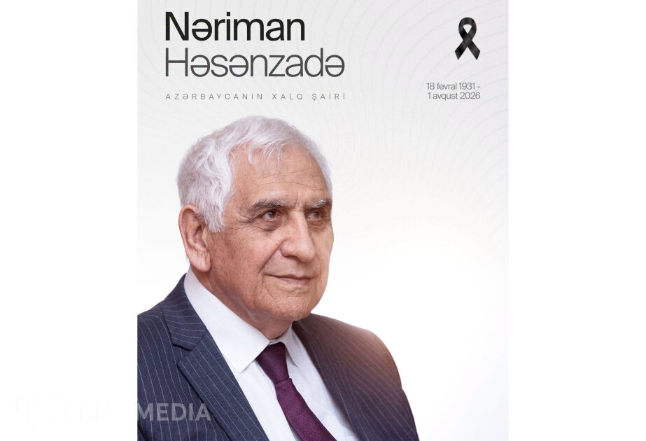 Prezidentin sosial şəbəkə hesablarında Xalq şairi Nəriman Həsənzadənin vəfatı ilə bağlı paylaşım edilib
