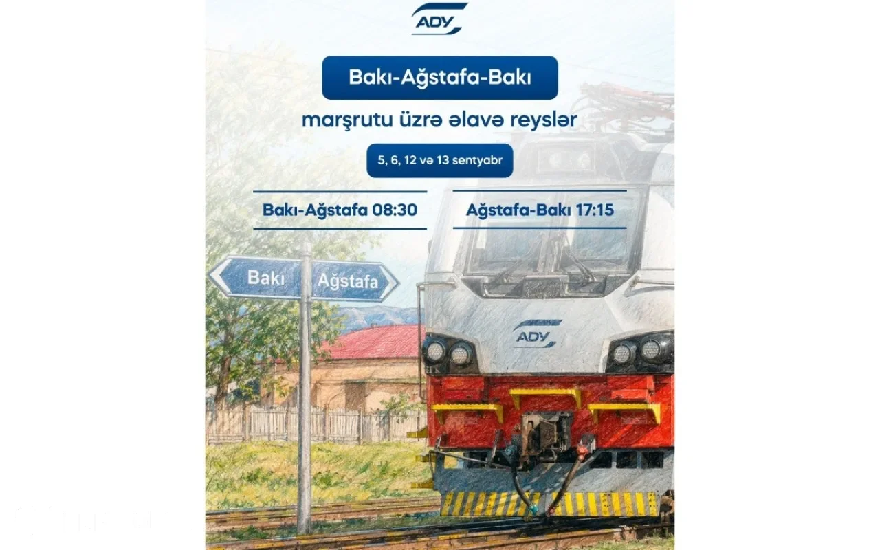 Bu marşrut üzrə əlavə qatar reysləri həyata keçiriləcək