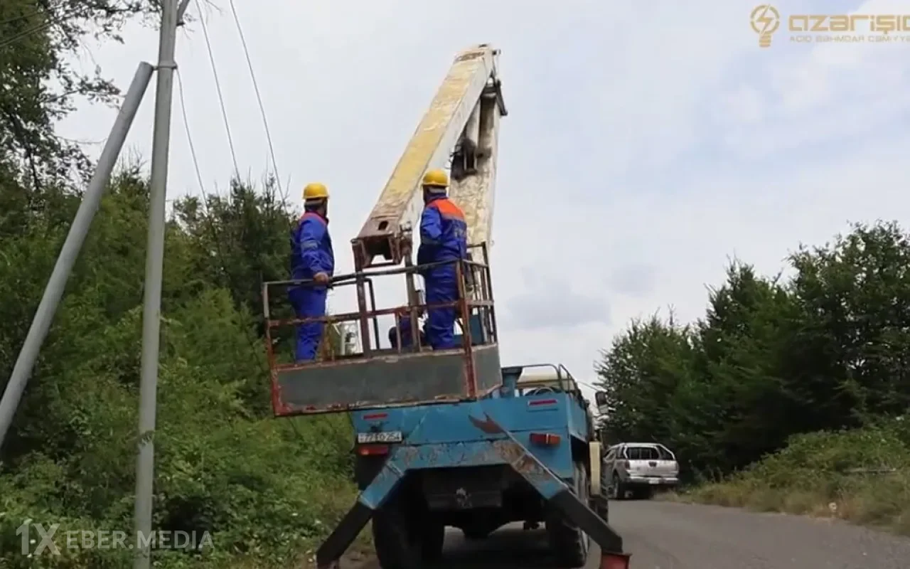 “Azərişıq” ASC Ağdərənin elektrik təsərrüfatını yenidən qurur - VİDEO