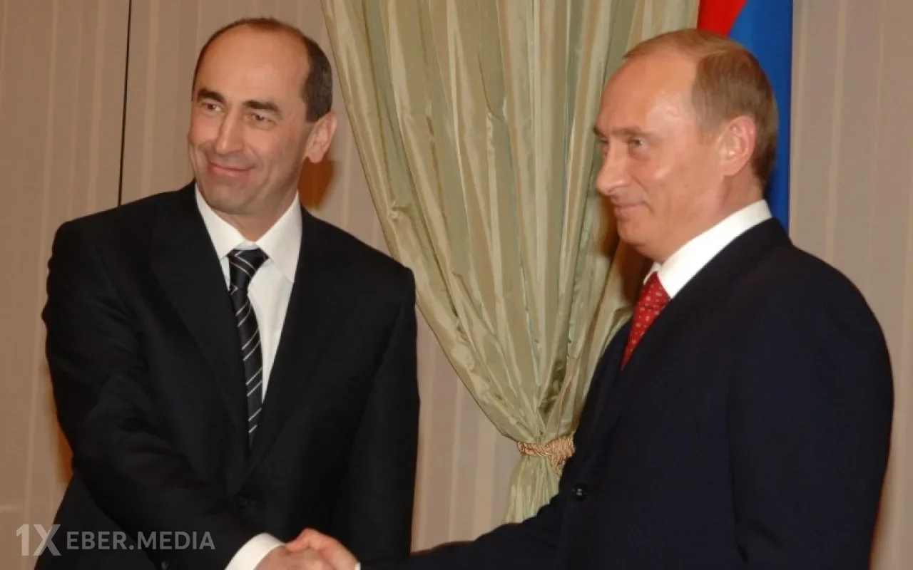 Putin həbsdə olan Köçəryanı təbrik etdi