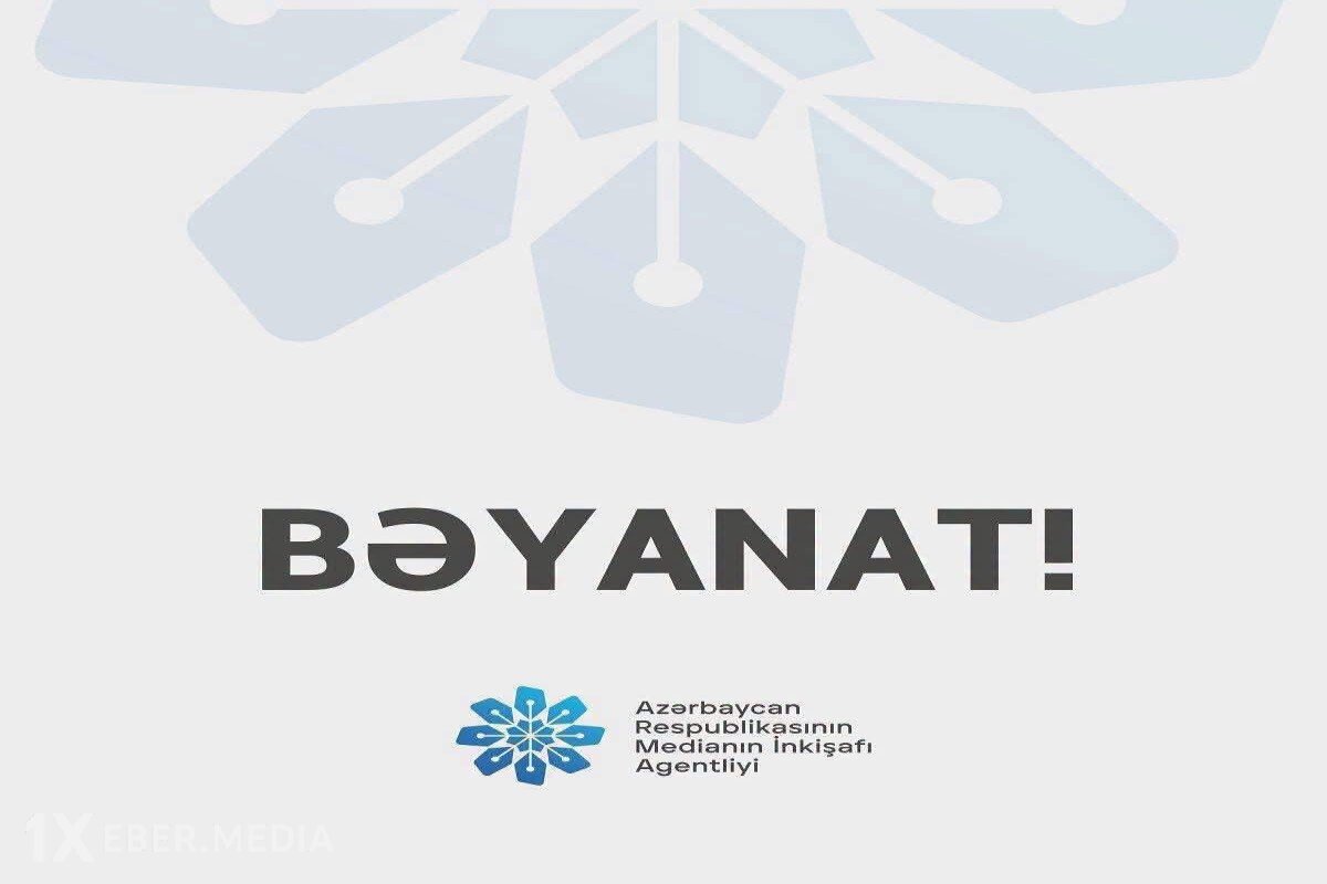MEDİA: “Ajmedia.news” Media Reyestrində yoxdur və fəaliyyəti qanunsuz hesab edilib