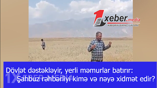 Dövlət dəstəkləyir, yerli məmurlar batırır: Şahbuz rəhbərliyi kimə və nəyə xidmət edir?-VİDEO