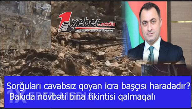 Sorğuları cavabsız qoyan icra başçısı haradadır? — Bakıda növbəti bina tikintisi qalmaqalı-VİDEO