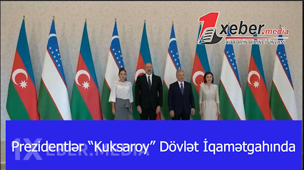 Prezidentlər “Kuksaroy” Dövlət İqamətgahında-VİDEO