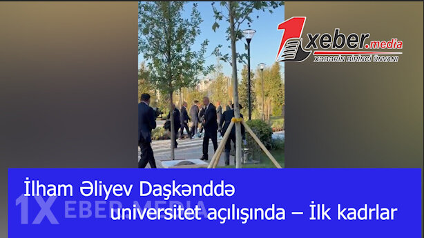 İlham Əliyev Daşkənddə universitet açılışında – İlk kadrlar-VİDEO