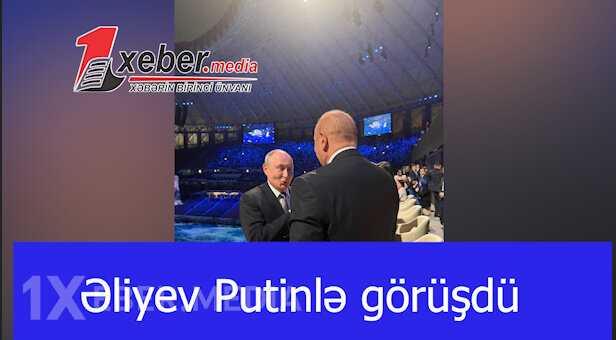 Əliyev Putinlə görüşdü-VİDEO