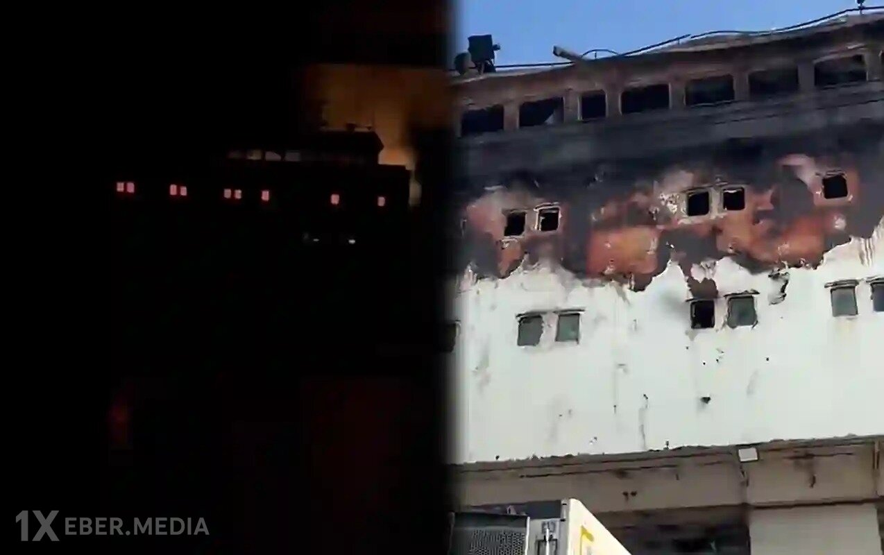Azərbaycanlıların da olduğu gəmiyə dron hücumu edildi - Video