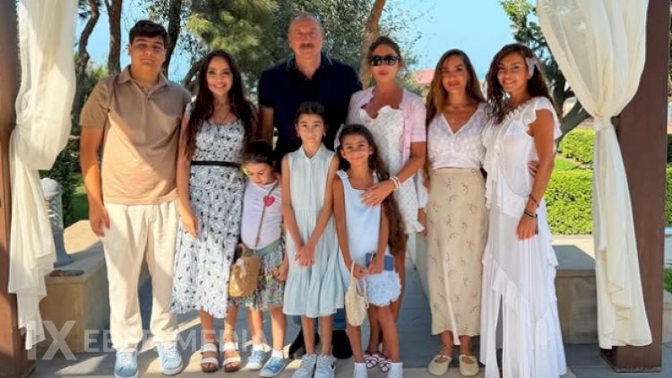 Prezident ailəsinin səmimi FOTOSU