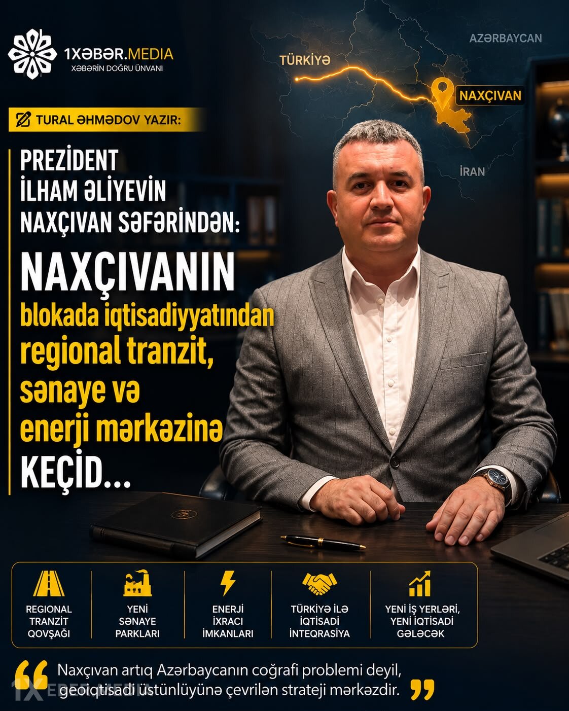 Prezident İlham Əliyevin Naxçıvana səfərinin tarixi əhəmiyyəti: Bölgədə hansı dəyişikliklər gözlənilir?