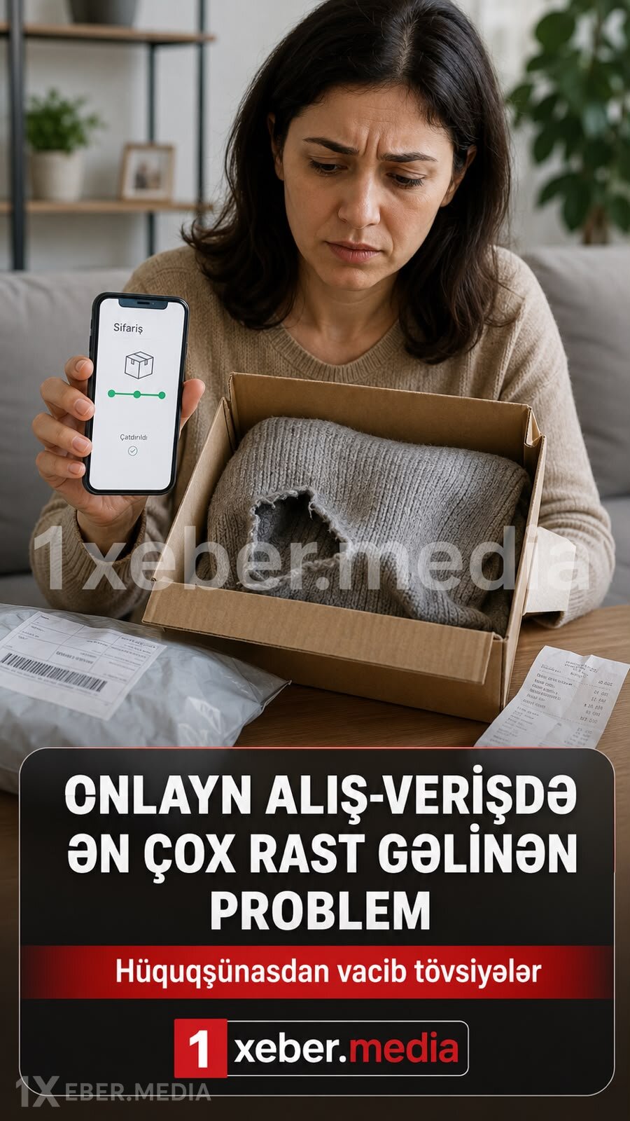 Onlayn alış-verişdə ən çox rast gəlinən problem – Hüquqşünasdan vacib tövsiyələr