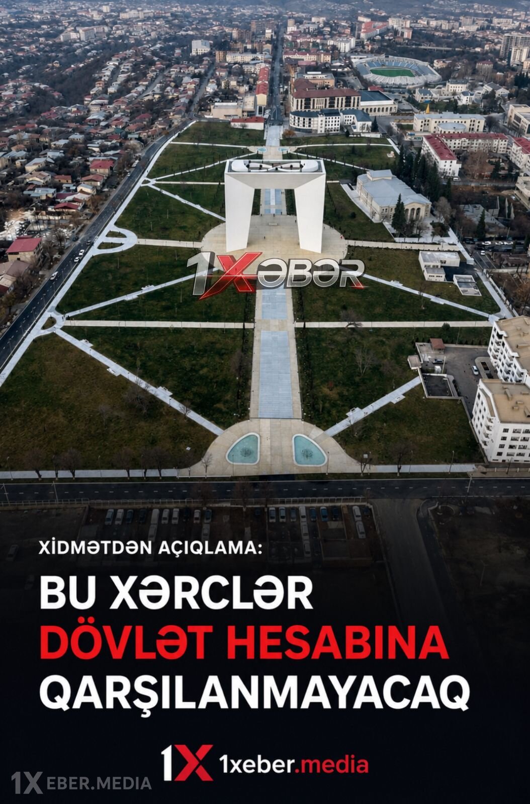 Xankəndi şəhərində, Ağdərə və Xocalı rayonlarında Bərpa, Tikinti və İdarəetmə Xidmətinin açıqlaması