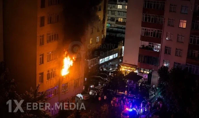 Bakıda mənzilini yandıran şəxs xəstəxanaya yerləşdirildi