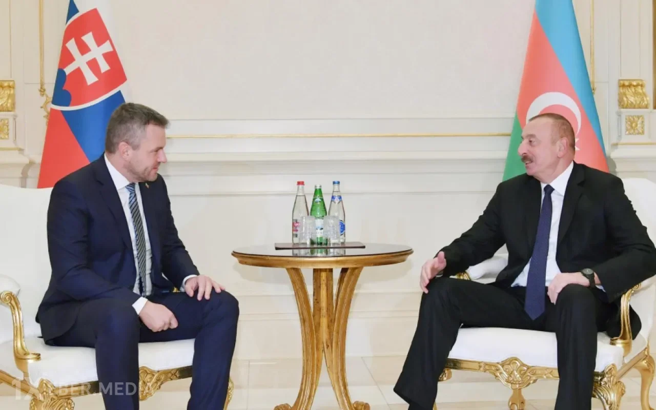 Prezident azad edilmiş ərazilərimizin bərpasında Slovakiyanın iştirakını yüksək qiymətləndirib