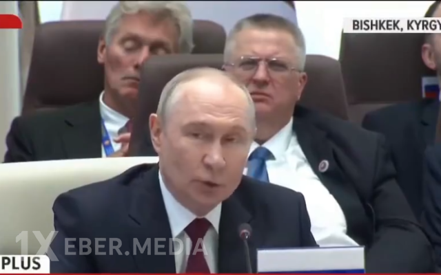 Putin danışdı, Peskov yatdı - VİDEO