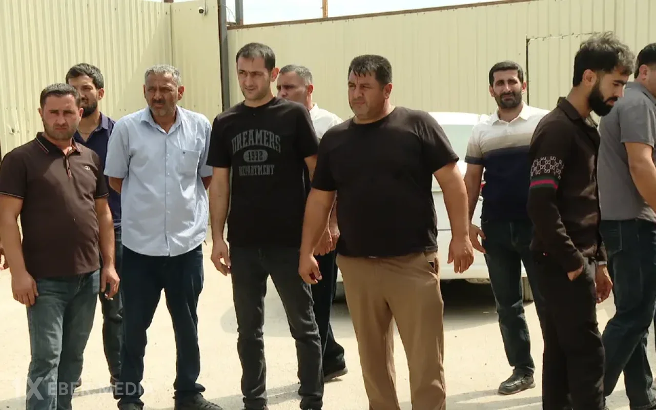 30-a yaxın işçi "BI Group" şirkətindən maaşlarını ala bilmirlər - VİDEO