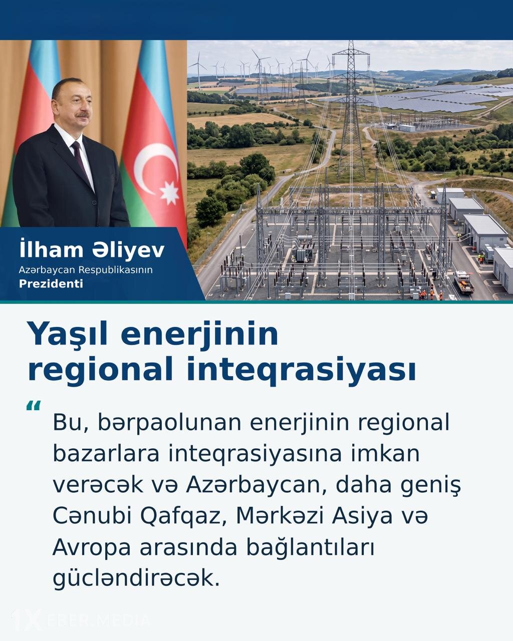 Azərbaycan qlobal yaşıl enerji qovşağına çevrilir: Üç qitə arasında strateji enerji körpüsü