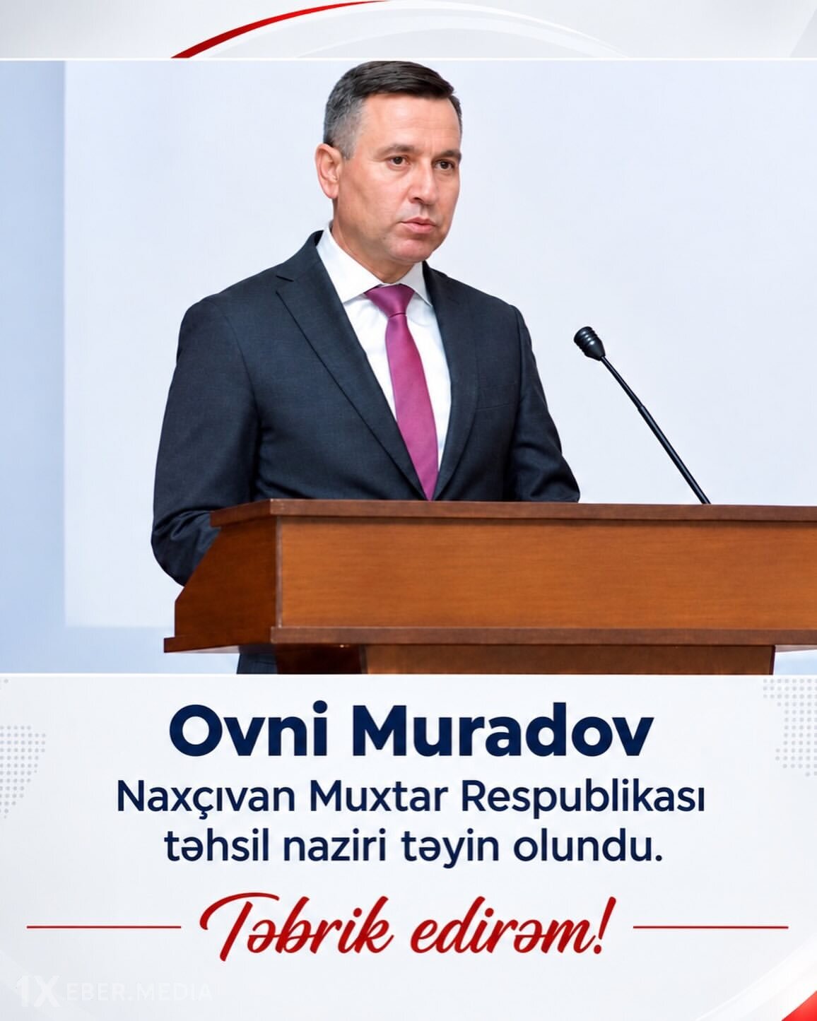 Köhnə nazir yeni naziri belə təbrik etdi