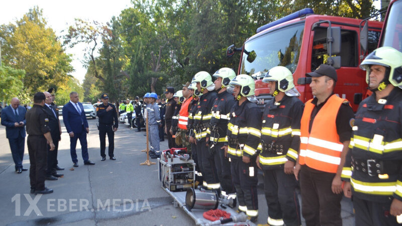 FHN-in Aran Regional Mərkəzi mülki müdafiə məşqi keçirdi