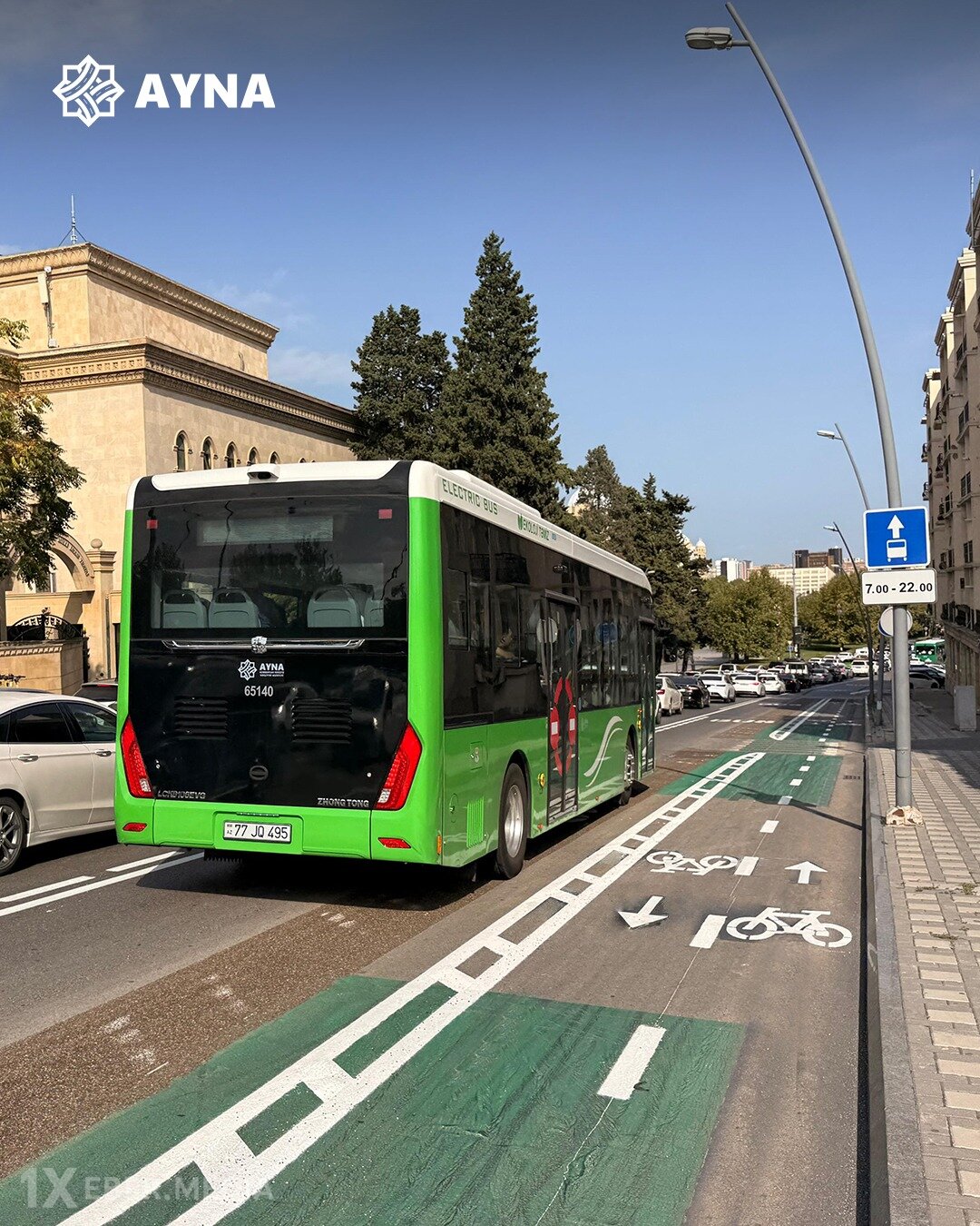 Artıq bu yollarda da avtobus zolağı var