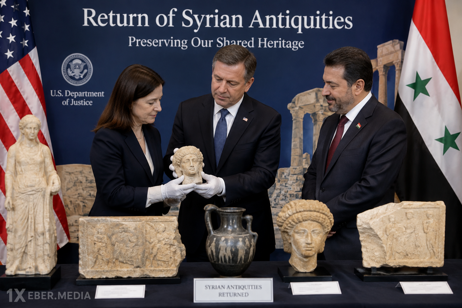 ABŞ Suriyaya 5 milyon dollarlıq qədim artefaktları qaytardı
