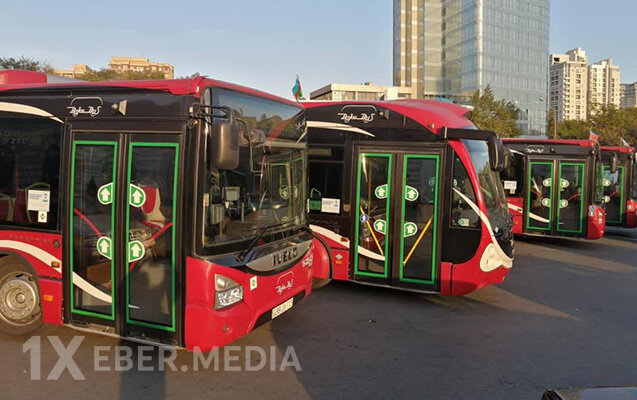 Sabahdan Bakıdakı xətlərə rekord sayda avtobus buraxılacaq