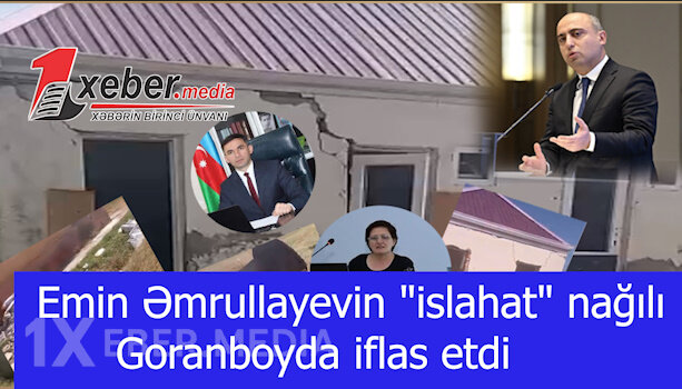 Emin Əmrullayevin "islahat" nağılı Goranboyda iflas etdi...-VİDEO