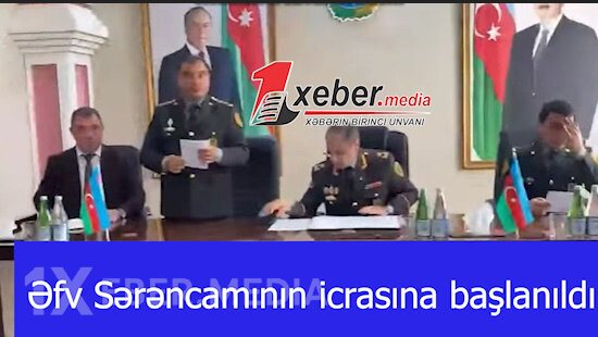 Əfv Sərəncamının icrasına başlanıldı-VİDEO