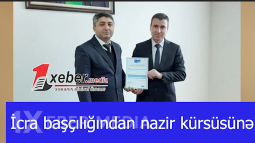 İcra başçılığından nazir kürsüsünə-VİDEO