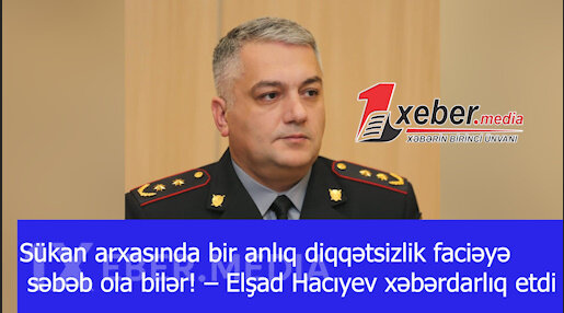 Sükan arxasında bir anlıq diqqətsizlik faciəyə səbəb ola bilər! – Elşad Hacıyev xəbərdarlıq etdi-VİDEO