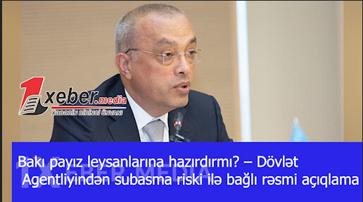 Bakı payız leysanlarına hazırdırmı? – Dövlət Agentliyindən subasma riski ilə bağlı rəsmi açıqlama-VİDEO